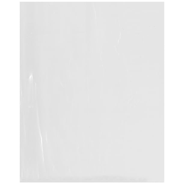 24x30 2 Mil Clear Flat Food Grade Plastic Poly Bags 250